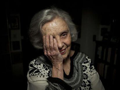 La periodista y escritora Elena Poniatowska.