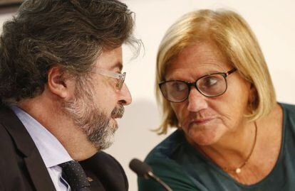 Los críticos de Unió Antoni Castellà y Núria de Gispert.