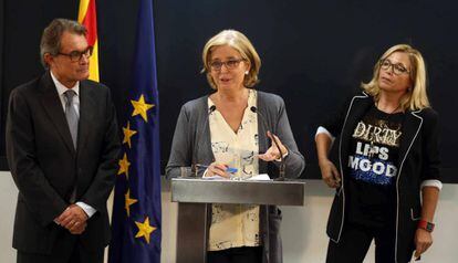 Irene Rigau amb Artur Mas i Joana Ortega.