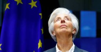 Christine Lagarde, presidenta del BCE.