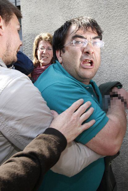 Thierry, durante su detención en Burdeos en 2008.