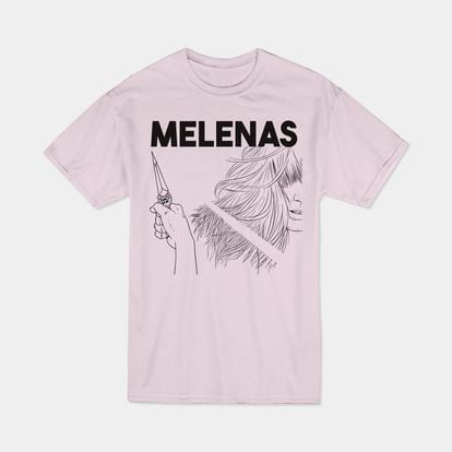 Plataforma para que se produzca una nueva remesa de la camiseta insignia de Melenas, la banda pamplonesa premio al mejor título de álbum para 2020 (Días raros) y que tocó en febrero en la NYFW antes de que todo cambiara. Necesitamos más.