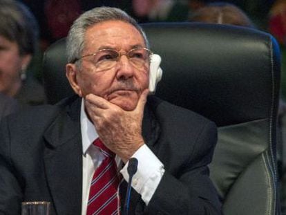 Castro en la Cumbre de Estados del Caribe celebrada en La Habana. 