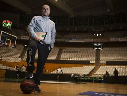 Carles Duran, en el Olímpico de Badalona.