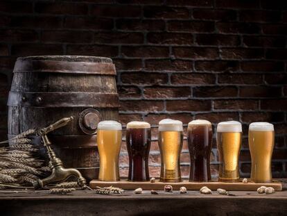 Cata de cervezas artesanas.
