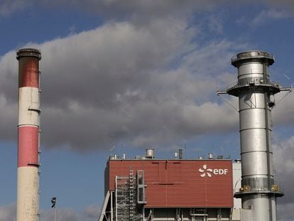 Central eléctrica de EDF en Bouchain, en Francia.