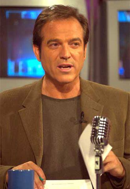 El presentador Pepe Navarro.