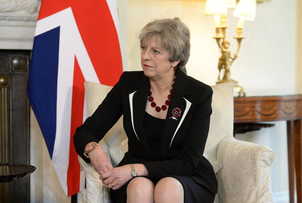 La primera ministra de Reino Unido Theresa May.