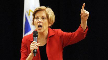 La senadora estadounidense Elizabeth Warren.