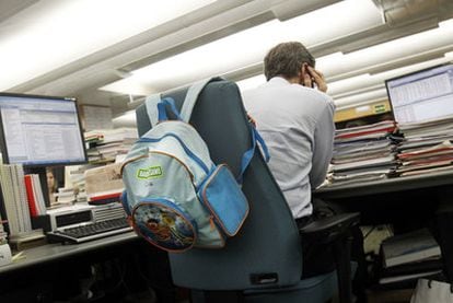 En España solo un 12,8% de la población activa trabaja a tiempo parcial.