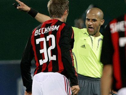 Beckham debuta con el Milan