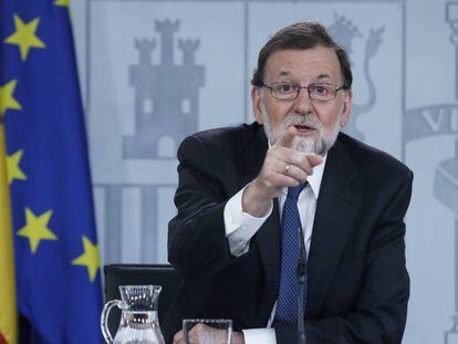 El presidente del Gobierno, Mariano Rajoy.