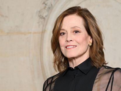 Sigourney Weaver, durante un evento de la París Fashion Week, el 4 de julio de 2022.