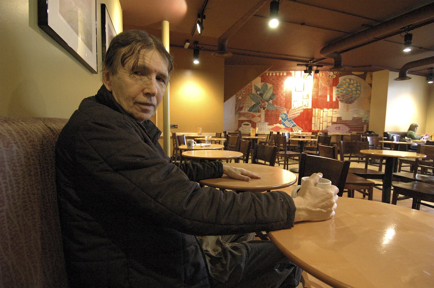 Charles Webb, autor de la novela 'El Graduado' fotografíado en Brighton, Inglaterra, en febrero de 2005.