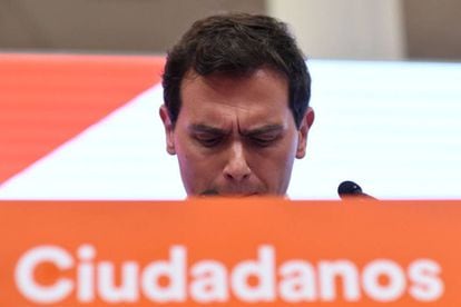 Rivera el día en que el abandonó la política, el 11 de noviembre de 2019.