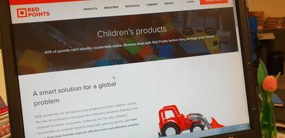 Web de Red Points donde se detallan los diferentes productos que ofrecen.