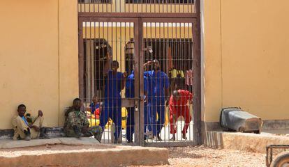 En la prisión de Garoowe (Somalia) hay 47 piratas encarcelados.