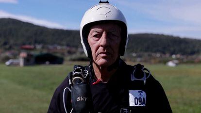Ibrahim Kalesic, el paracaidista más veterano de europa