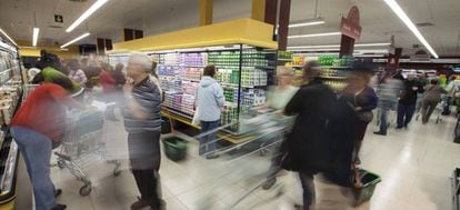 Imagen de un supermercado.
