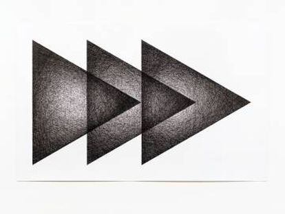 Obra 'Tres triángulos', de Ignacio Uriarte.