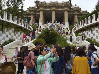 Las pernoctaciones de turistas en Barcelona se redujeron un 9,2% en el último trimestre