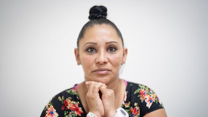 Berta Robles (nombre ficticio) en la cárcel de Vilma Curling, Costa Rica, donde cumple condena por microtráfico.