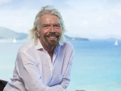 Richard Branson, presidente de Virgin.