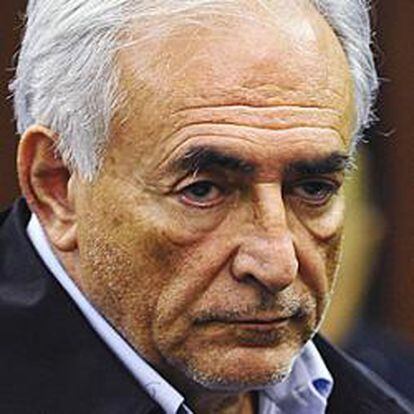 Dominique Strauss-Kahn, en un juzgado de Nueva York.
