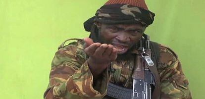 Imagen del líder de Boko Haram, Abubakar Shekau.