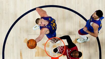 Jokic, en la final ante Miami.