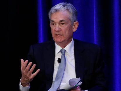 El presidente de la Reserva Federal de EE UU, Jerome Powell.