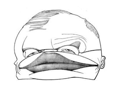 Caricatura de José Borrell