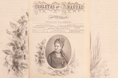 The first publication of 'Violetas del Anáhuac' began to circulate on December 4, 1887 and its last edition dates from 1889.