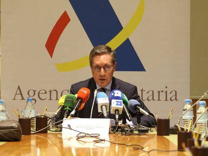 Santiago Menendez, director general de la Agencia Tributaria.