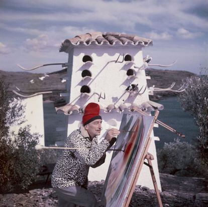 Salvador Dalí, en Figueres en una imagen sin datar.
