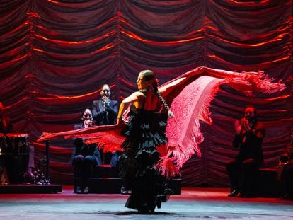 Sara Baras en el teatro Sadler´s Wells de Londres.