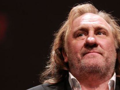 El actor Gerard Depardieu.
