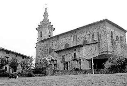 La iglesia de Santo Tomás de Olabarrieta es el principal templo de Zeberio.