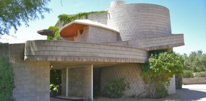 Casa diseñada por Frank Lloyd Wright en Phoenix (Arizona).