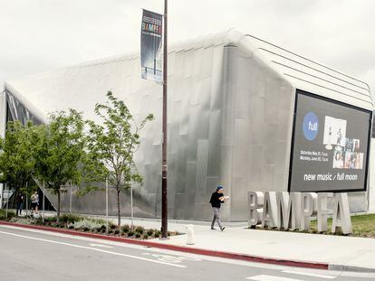 El Berkeley Art Museum and Pacific Film Archive, cuyas obras de renovación finalizaron en 2015.