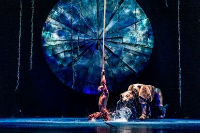 Una escena de 'Luzia', del Cirque du Soleil.