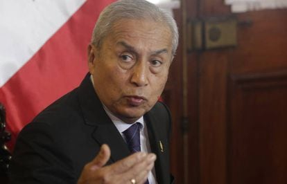 El fiscal general de Perú, Pedro Chávarry.