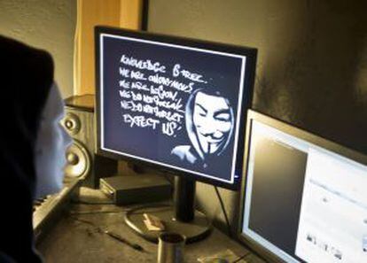 Anonymous ha reivindicado algunos de los ataques a sitios israel&iacute;es.