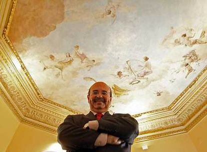 Gaspar Zarrías, en su despacho de la sede de Presidencia.