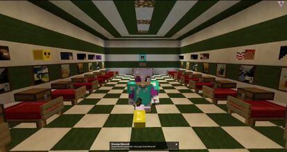 Imagen de uno de los v&iacute;deos de Guillermo D&iacute;az (WillyRex) comentando el juego Mundo Minecraft. 