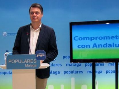 Carlos Rojas, portavoz del PP en el Parlamento de Andaluc&iacute;a.