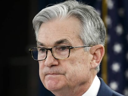 El presidente de la Reserva Federal de Estados Unidos, Jerome Powell. 