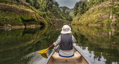 El r&iacute;o Whanganui, en Nueva Zelanda.