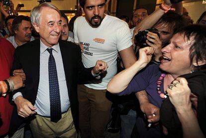 Pisapia, candidato del centro-izquierda a la alcaldía de Milán.
