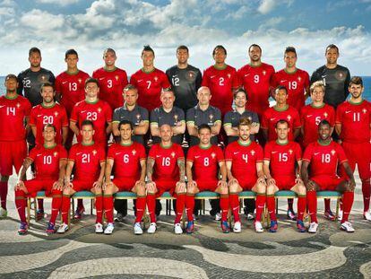 Selección de fútbol de Portugal.